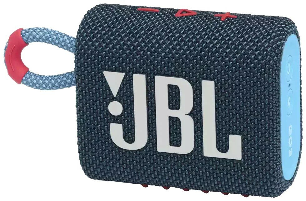 Портативная акустика JBL Go 3, 4,2 Вт, темно-синий