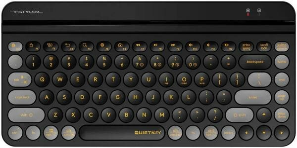 Клавиатура беспроводная A4TECH Fstyler FBK30 USB + Bluetooth черный