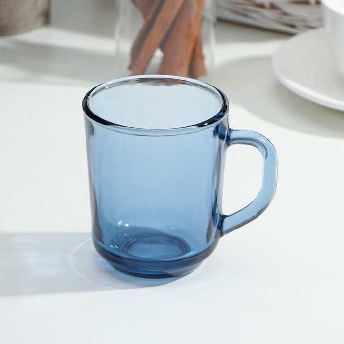 фото Кружка Sea Brim Smoky, микс, 250 мл, стеклянная