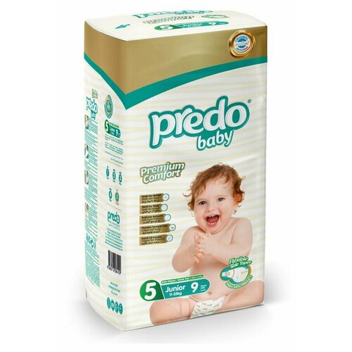 Подгузники Predo Baby 5 (11-25 кг), 9 шт