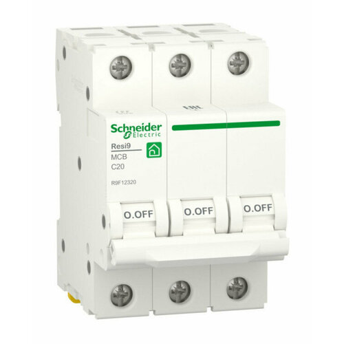 R9F12320 Автоматический выключатель Schneider Electric Resi9 20А 3п 6кА, C