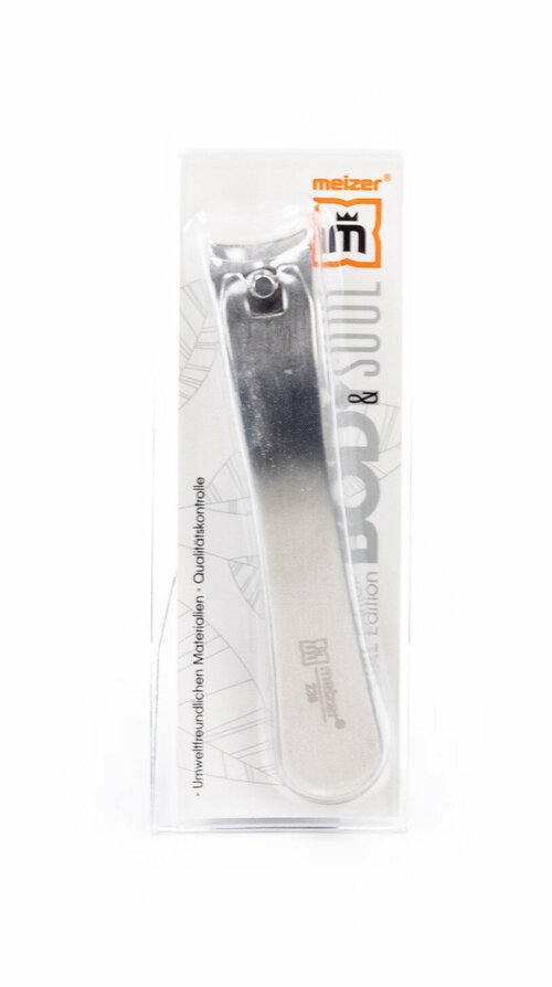 Meizer / Мейзер Клиппер кусачки маникюрные для кутикулы серебристые лезвие 16мм / уход за ногтями