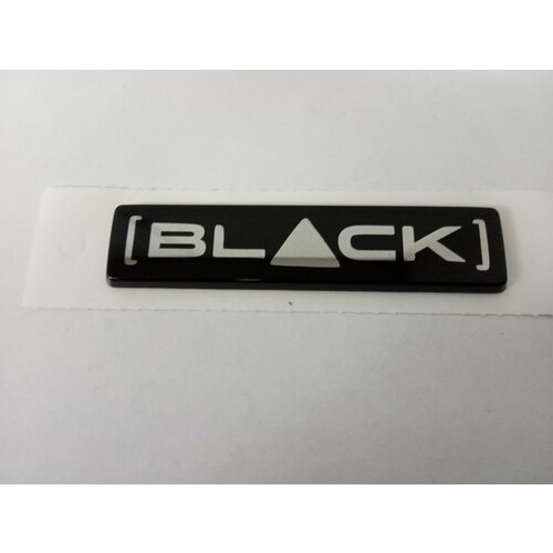 Орнамент боковой BLACK, шильдик