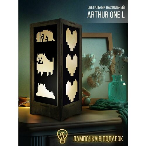 Ночник ARTHUR ONE L с рисунком, размер 34х14х14 см, модель игра Undertale - 622