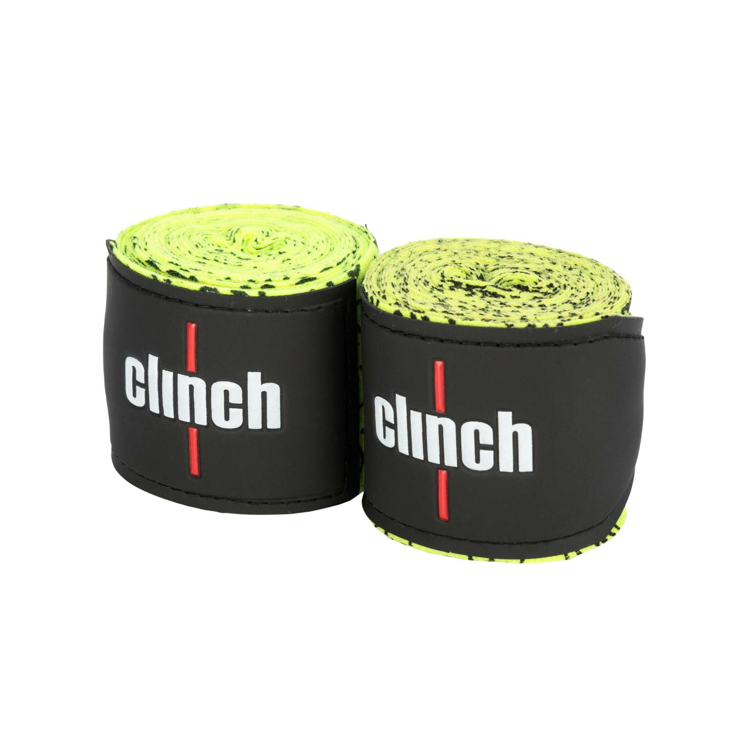 Бинты эластичные Clinch Boxing Crepe Bandage Tech Fix ярко-зеленые (длина 3.5 м)