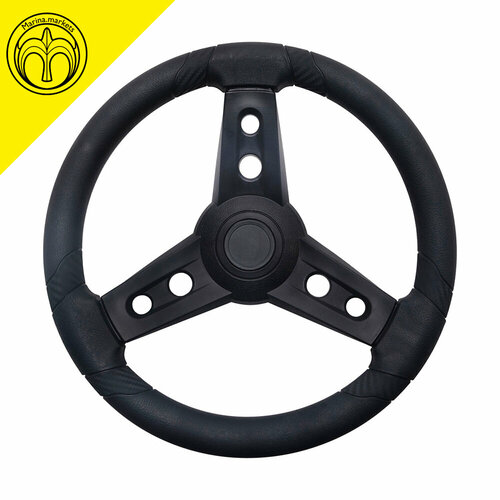 фото Рулевое колесо lugana черное, д.350 мм gussi