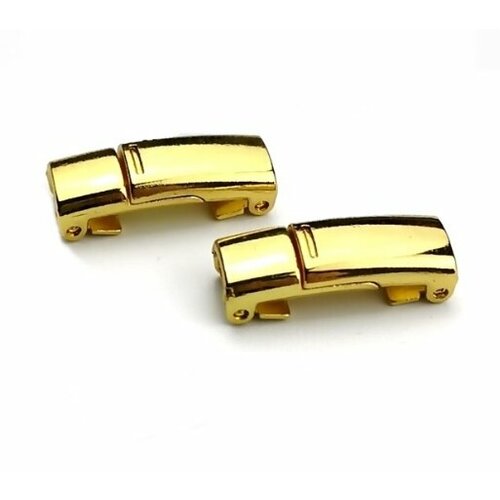 Фиксаторы для шнурков обуви золотые
