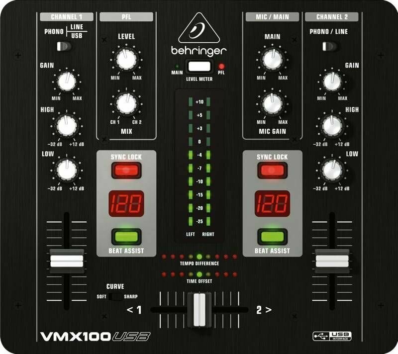 Behringer VMX100USB DJ-микшер