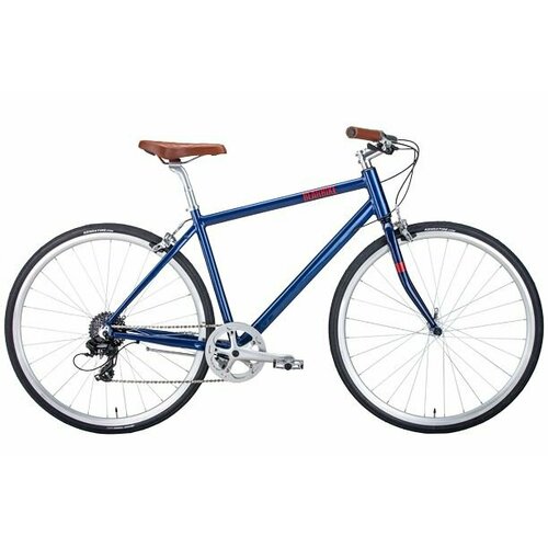 Велосипед BEARBIKE Marsel (Велосипед BEARBIKE Marsel (700С 8 ск. рост. 480 мм) 2020-2021, синий, 1ВКВ1С388002)