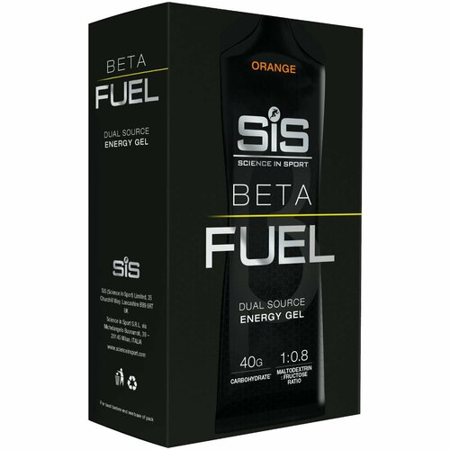 SiS, Beta Fuel Energy Gel, 30шт по 60мл (Апельсин) 9шт sis energy gel изотоник 60мл апельсин