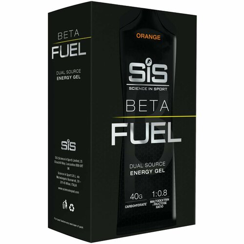 SiS, Beta Fuel Energy Gel, 30шт по 60мл (Апельсин)