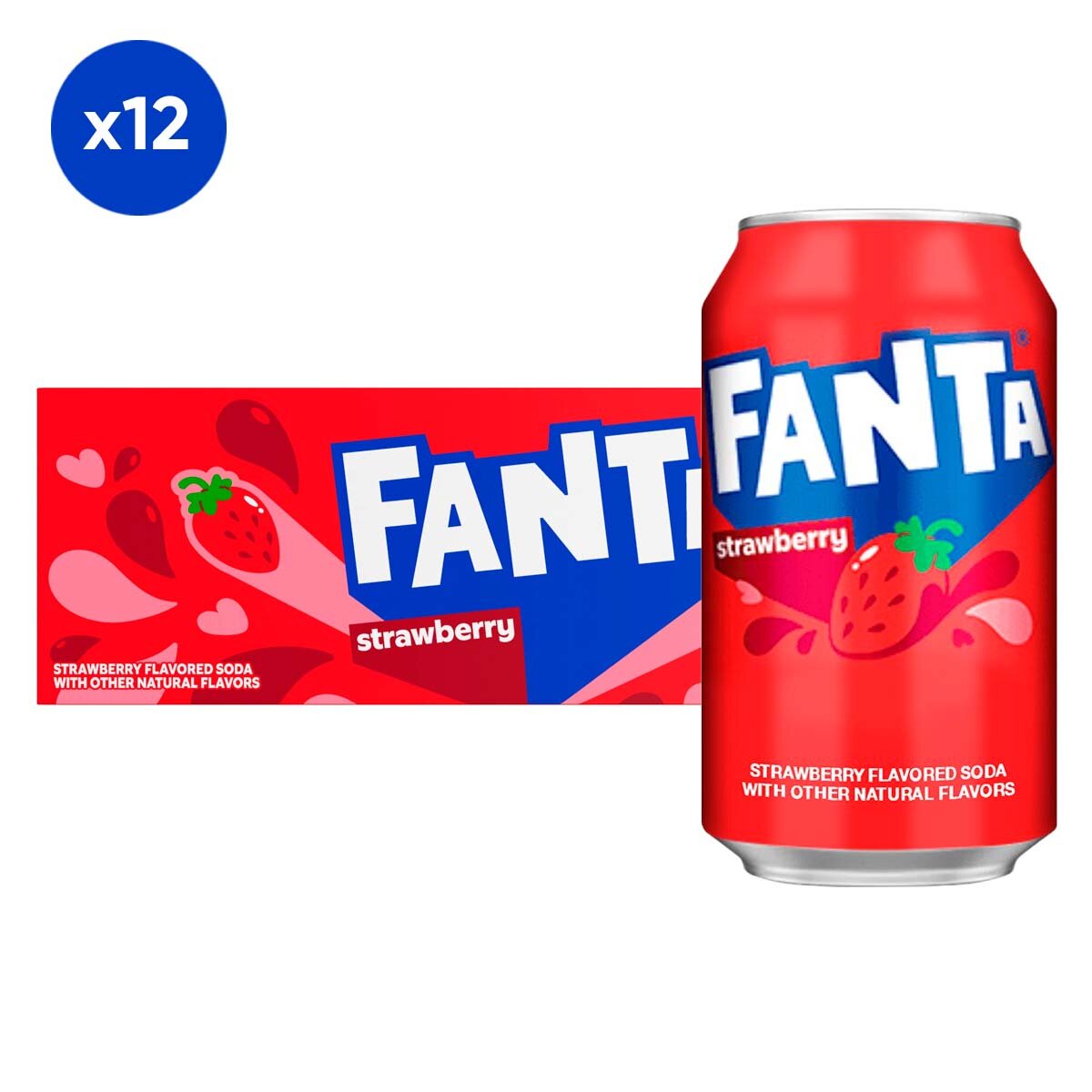 Напиток Fanta Клубника 355 мл - фото №2