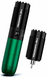 Беспроводная тату машинка с 2-мя блоками EZ Filter Freedom X 2 Power Green