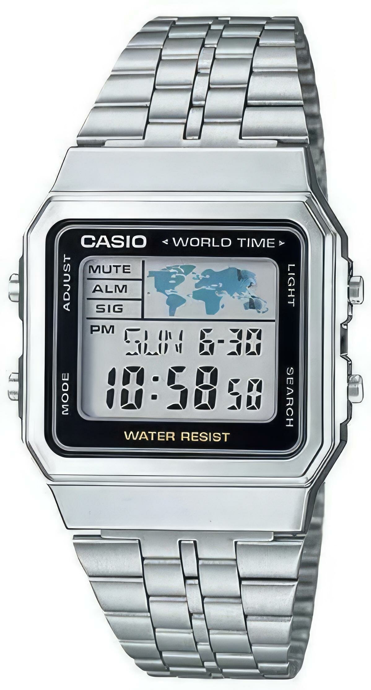 Наручные часы CASIO, серебристый — фото 1