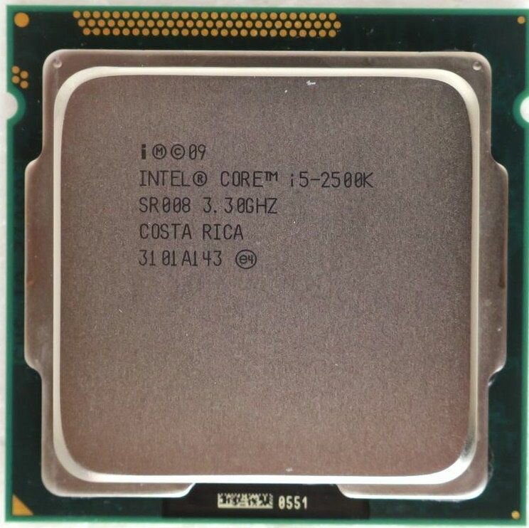 Процессор Intel Core i5-2500K сокет 1155 4 ядра 4 потока 3.30 GHz 95Вт Комплектация BOX с кулером ID-COOLING SE-802-SD V3 BOX