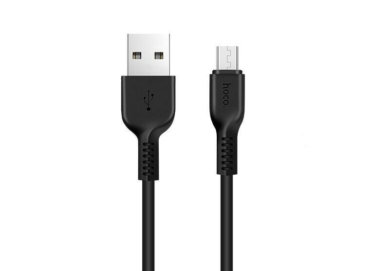 Дата-кабель microUSB (HOCO (6957531061168) X13 USB (m)-microUSB (m) 1.0м - черный)