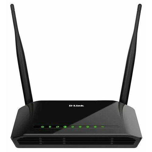 Wi-Fi роутер D-link DIR-620S/RU, черный