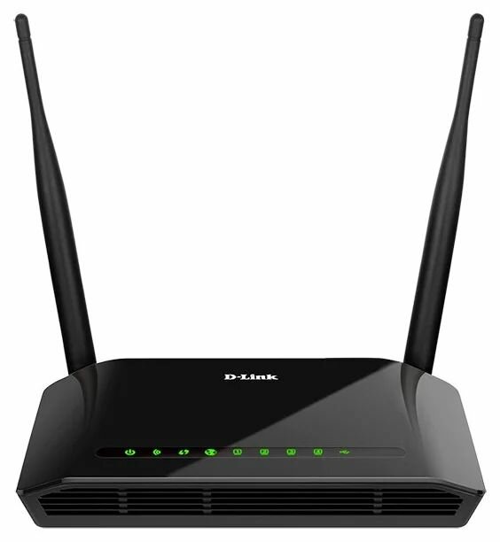 Wi-Fi роутер D-link DIR-620S/RU, черный