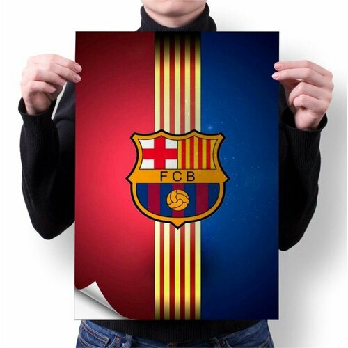 Плакат GOODbrelok А4 принт Барселона Barcelona - 0010 280₽