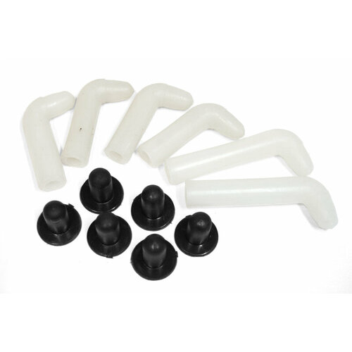 Пистон обивки потолка ВАЗ 2101 дуга 6 шт шляпка 6 шт Пластик пластик 5195V цена за 1 шт 280₽