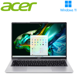 14" Ноутбук Acer Aspire Lite 14, Intel Processor N100 (2.1 ГГц), RAM 8 ГБ DDR5, SSD 256 ГБ, Intel UHD Graphics, Windows 11 Pro, русская клавиатура