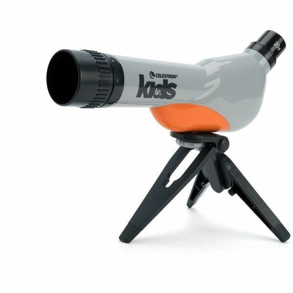 Телескоп / зрительная труба Celestron Kids TableTop (#44112), объектив 30 мм, увеличение от 20 до 40 крат, настольный штатив