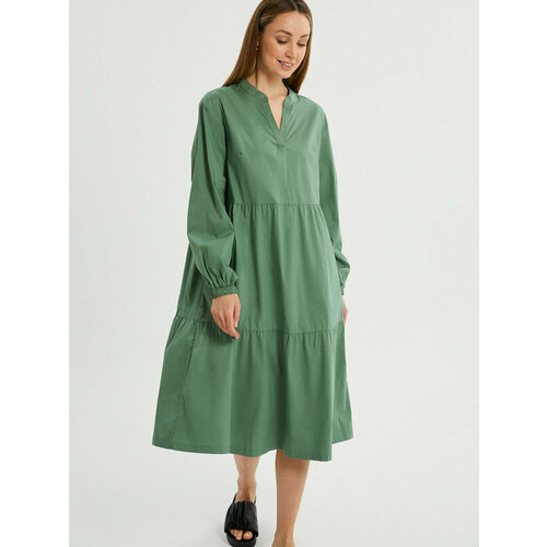 Платье FINN FLARE, размер XS(164-84-90), зеленый платье finn flare размер xs 164 84 90 зеленый