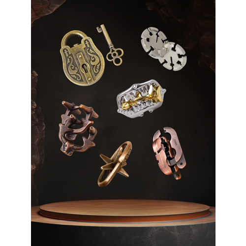 Головоломки металлические легкий уровень