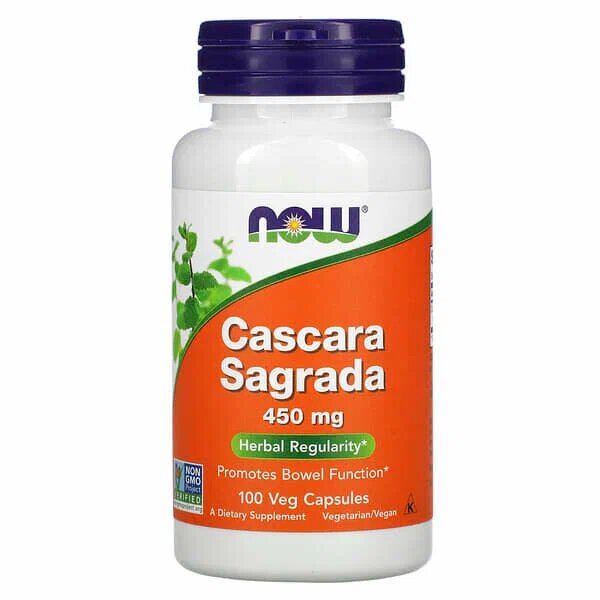 NOW Cascara Sagrada 450 mg (100 капс)