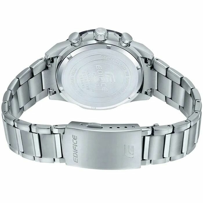 Наручные часы CASIO, серый, голубой, серебряный, черный — фото 1