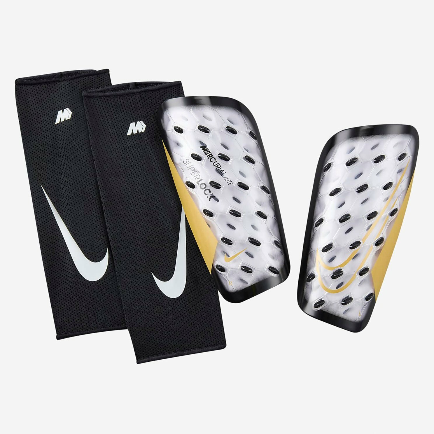 Щитки Nike Mercurial Lite Superlock Guard, размер L