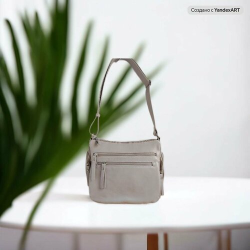 Сумка кросс-боди , серый