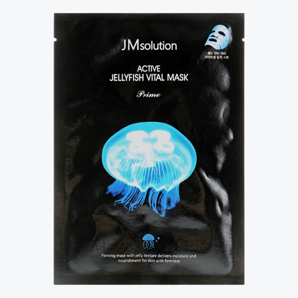 JMsolution Тканевая маска для лица Увлажняющая с Экстрактом Медузы Active Jellyfish Vital Mask