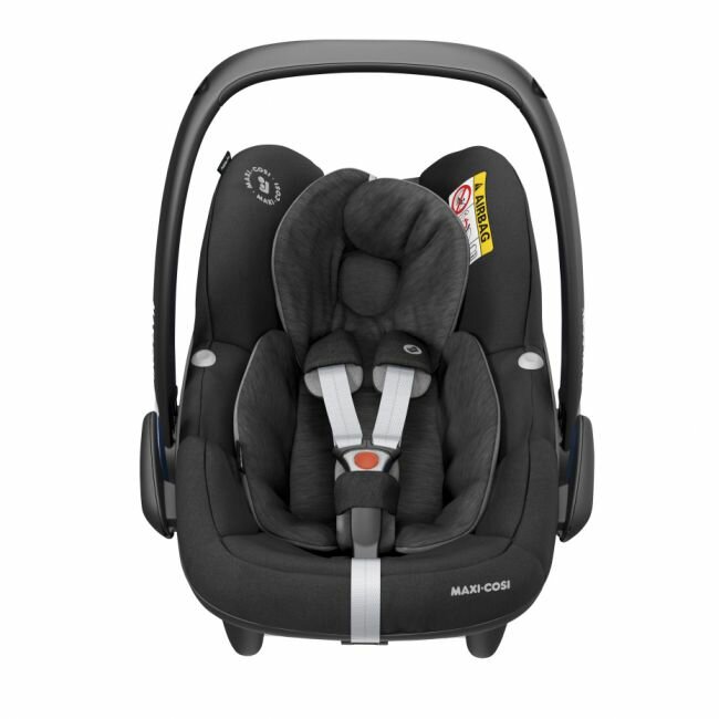Обзор: Maxi-Cosi Pebble PRO i-Size, автолюлька до 1 года гр.0 (0-13 кг), цвет Essential Red