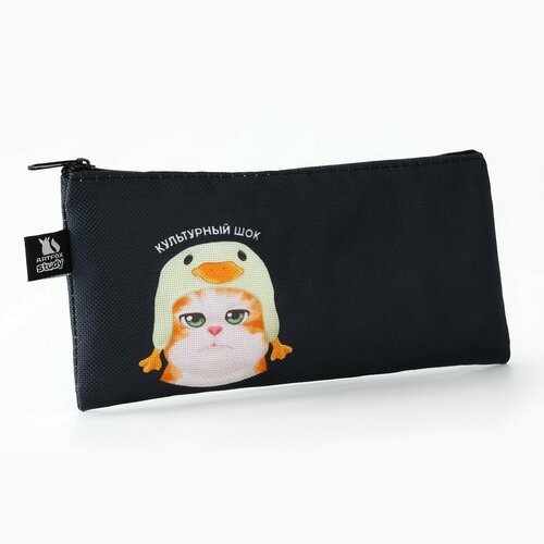 Пенал текстильный Кот в шоке 390₽