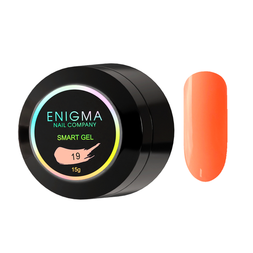 Жидкий бескислотный гель ENIGMA Smart gel №019 15 мл aveda confixor гель жидкий liquid gel средняя фиксация 250 мл