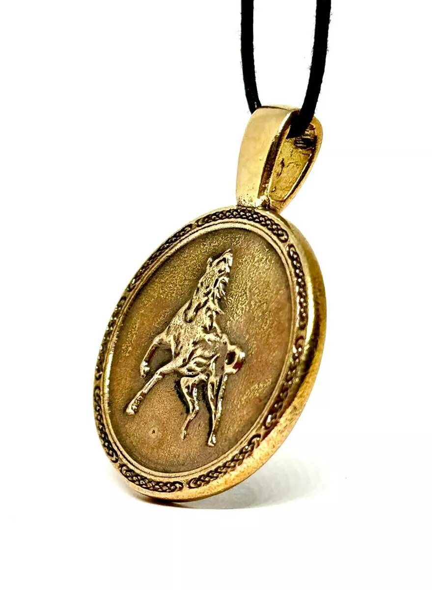 Подвеска Вербица, коричневый — фото 1