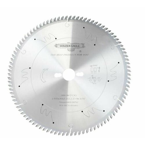 Диск пильный HW основной 300x30x3222 мм Z96 TR-F Golden Eagle TL00000004 8179₽