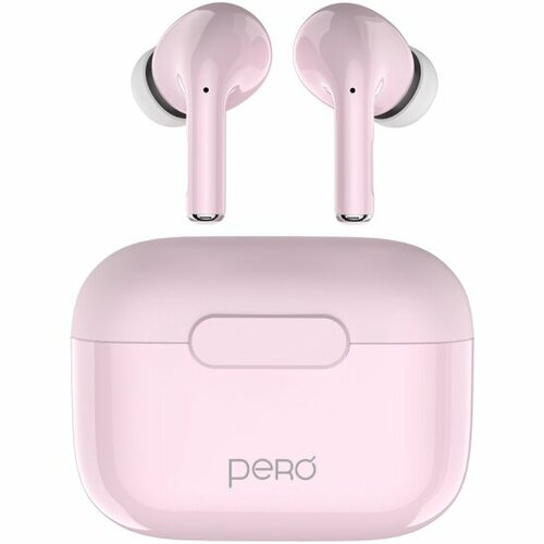 Беспроводные наушники Pero TWS06 COMFORT розовый 2140₽