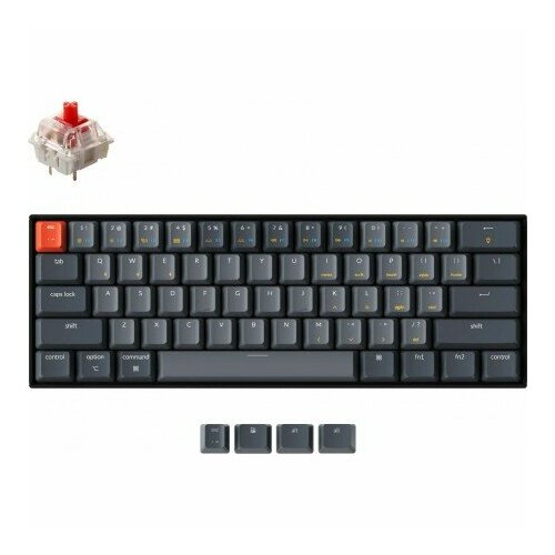 Клавиатура Keychron K12 RGB K12-B1-RU Gateron G Pro Red 859500₽