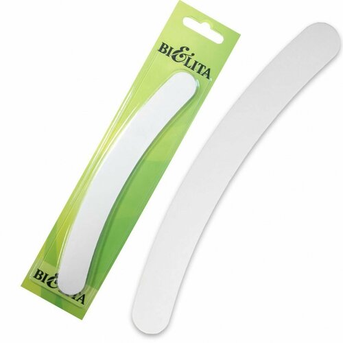 Белита Маникюрная пилка для ногтей наждачная в пакете дуга цвет серебро 1752 402₽