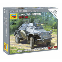 6157 Звезда 1/100 Немецкая бронемашина Sd.Kfz 222