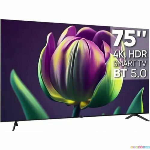 Topdevice TDTV75CS06U_BK Телевизор 7573000₽