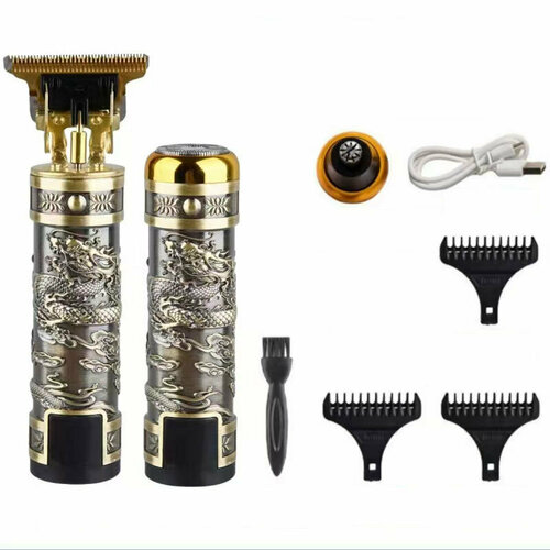 Многофункциональная машинка для стрижки 3 в 1 с комплектом из трех насадок и цифровым дисплеем Panlong 75600₽
