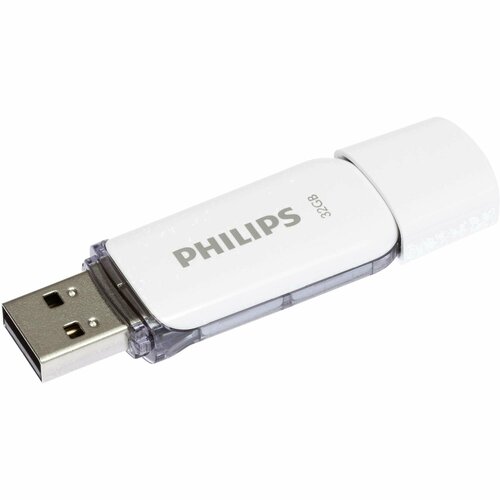 USB Флеш-накопитель PHILIPS SNOW 32 Гб серый-белый 939₽