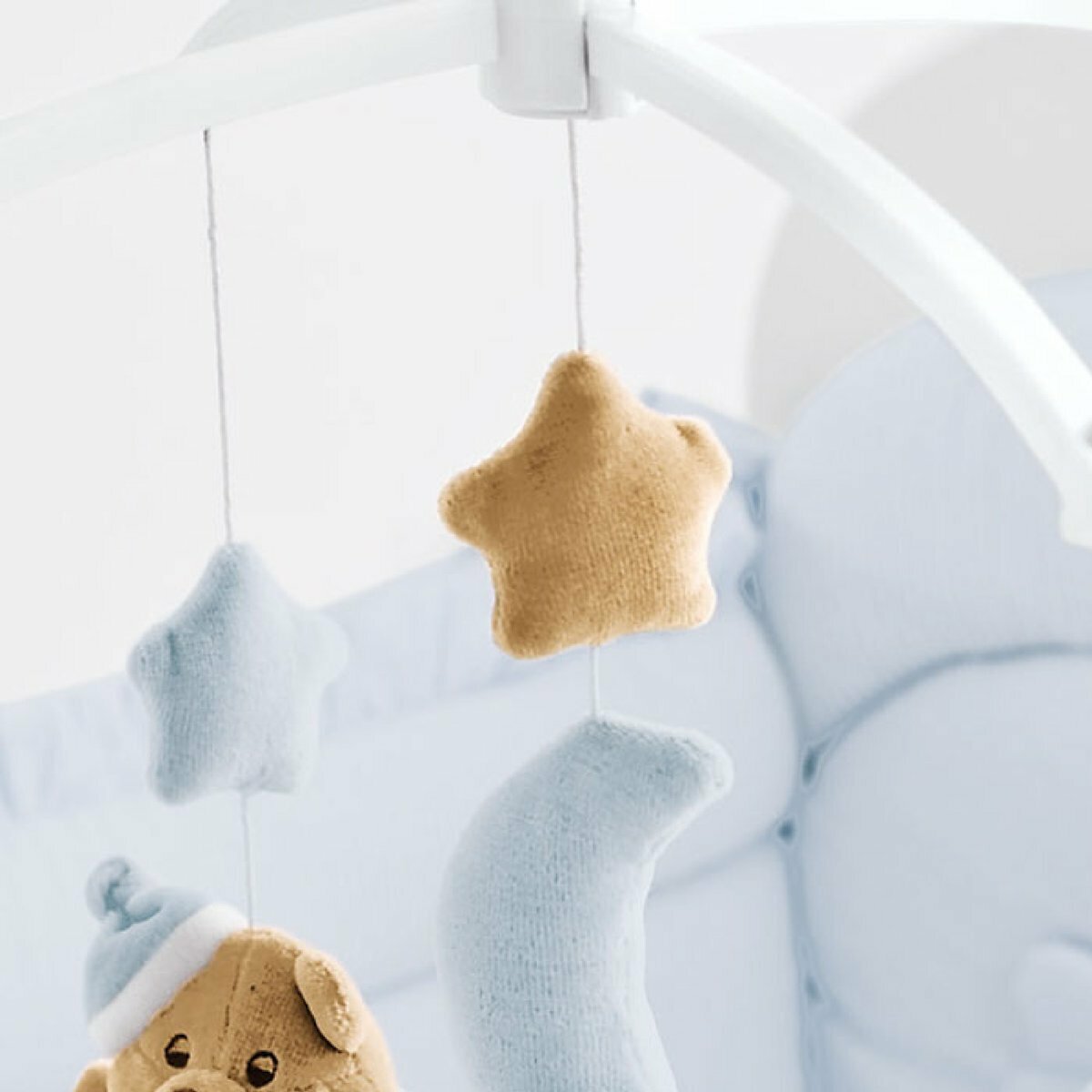 Мобиль в кроватку Puccio голубой NANAN — фото 1