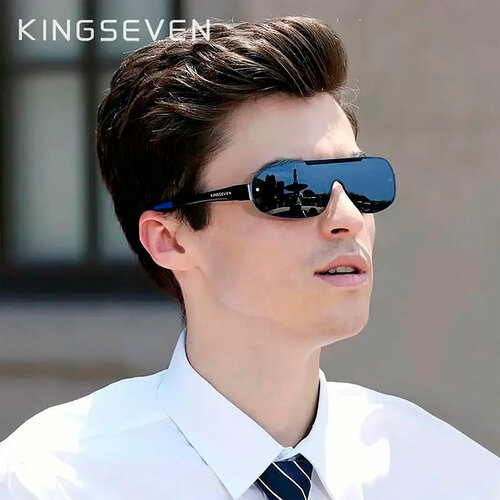 Солнцезащитные очки KINGSEVEN, серебристый