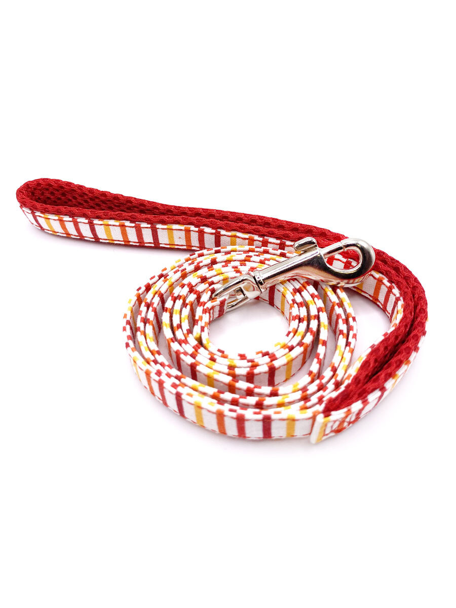 Картинки Поводок для собак Japan Premium Pet в стиле Райе, красный, размер SS