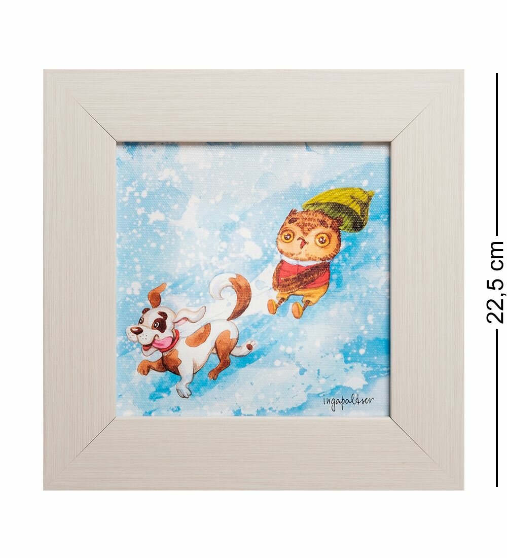 Жикле в багете 'Дружок' 16х16