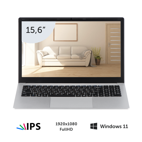 Ноутбук Azerty AZ-1504 156 IPS 1920x1080 Intel J3455 4x15 ГГц 8 Гб DDR4 1 Тб SSD 26205₽